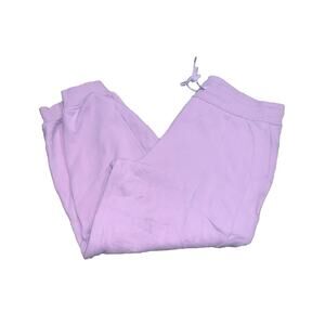 Lululemon Scuba Relaxed High Rise Fleece Jogger Size 14 Pink Peony